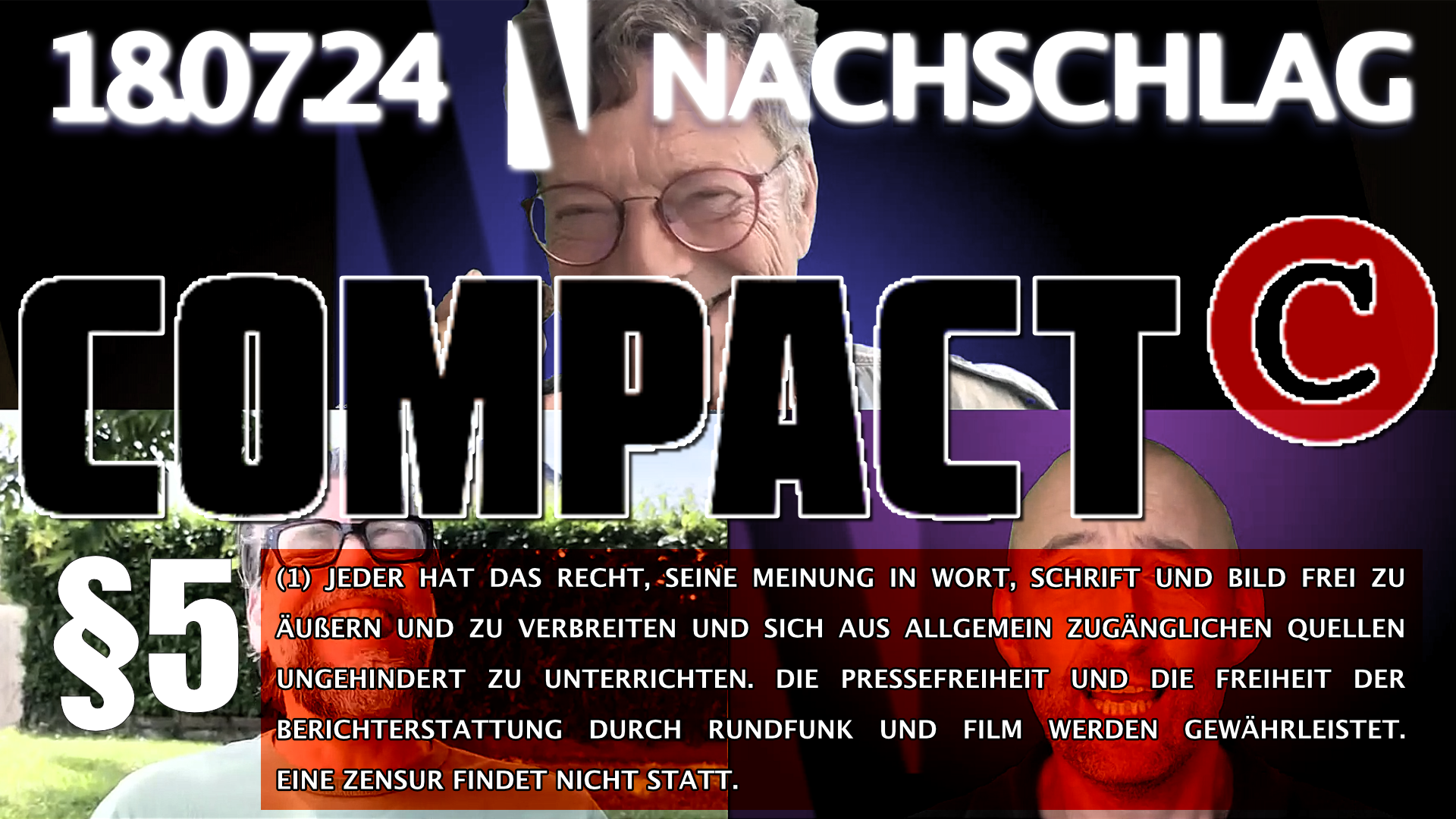 (41): Compact / Faschismus / Trump-Attentat