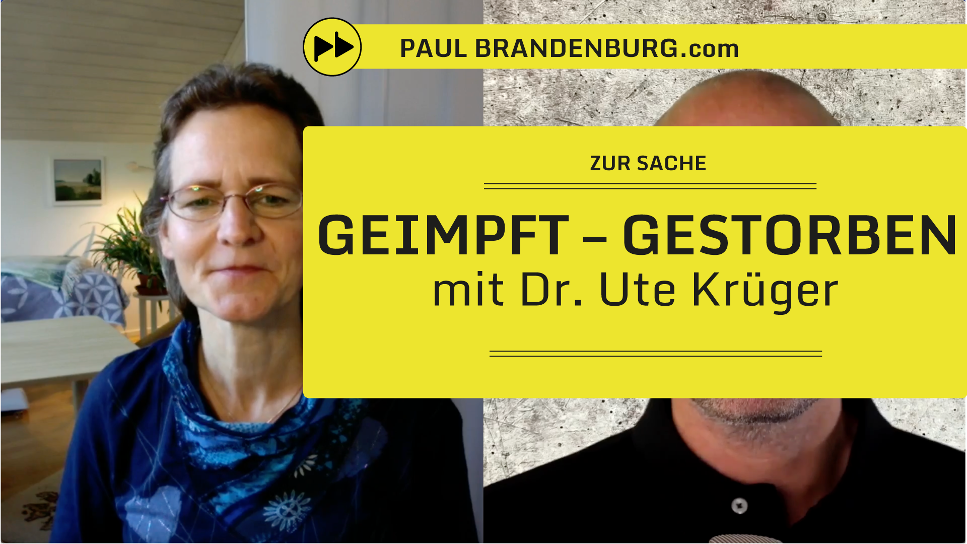 "Geimpft – gestorben" mit Dr. Ute Krüger (Teil 1)