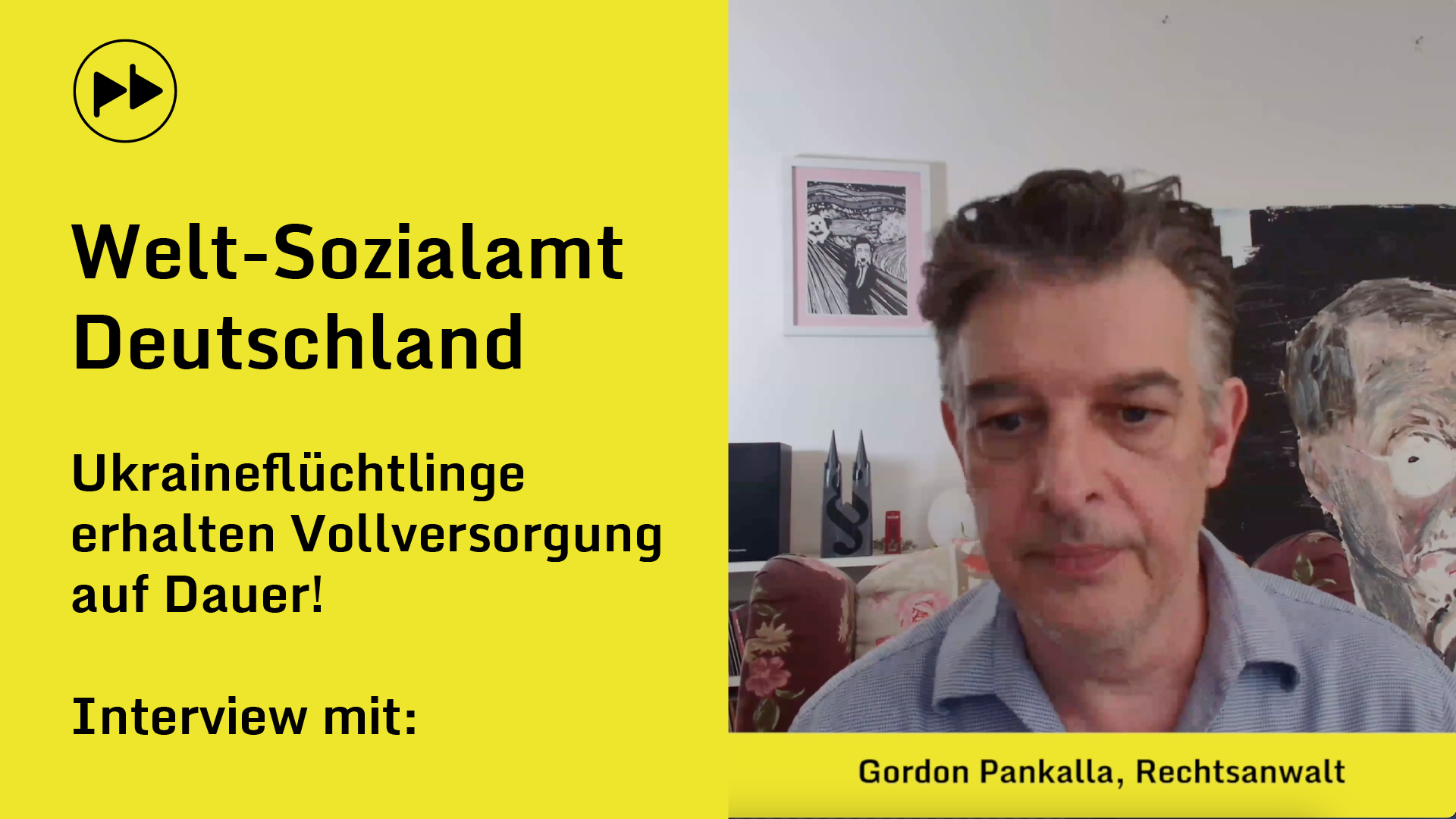 Welt-Sozialamt Deutschland: Ukraineflüchtlinge erhalten Vollversorgung auf Dauer!