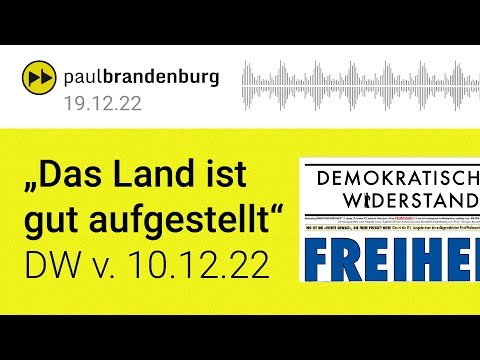 "Das Land ist gut aufgestellt" / Kommentar