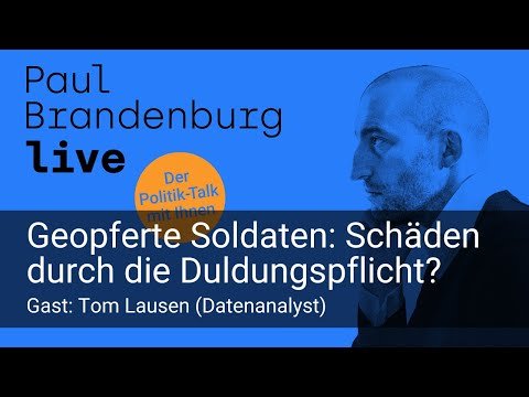#31 - Geopferte Soldaten: Schäden durch die Duldungspflicht? Gast: Tom Lausen, Datenanalyst