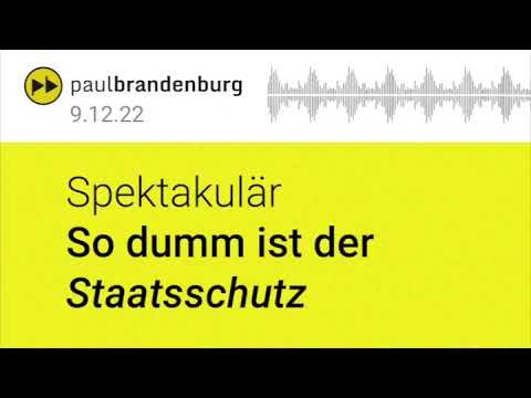 Spektakulär: So dumm ist der Staatsschutz / Kommentar