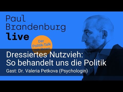 #39 - Dressiertes Nutzvieh: So behandelt uns die Politik. Gast: Dr. Valeria Petkova