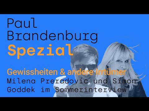 #7 - Gewissheiten & andere Irrtümer / Paul Brandenburg live