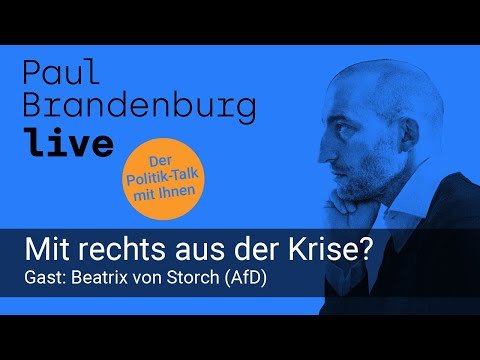 #9 - Mit rechts aus der Krise? Gast: Beatrix von Storch (AfD)