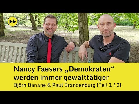 Nancy Faesers "Demokraten" werden immer gewalttätiger (Teil 1 / 2)