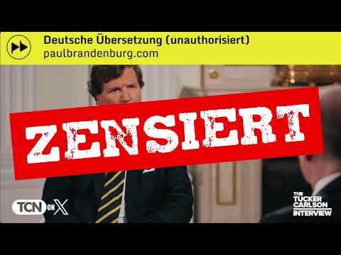 Deutsche Übersetzung: Putin-Interview von Tucker Carlson