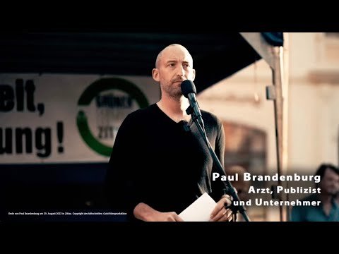 Rede zum "Montagsspaziergang" in Zittau am 29. August 2022