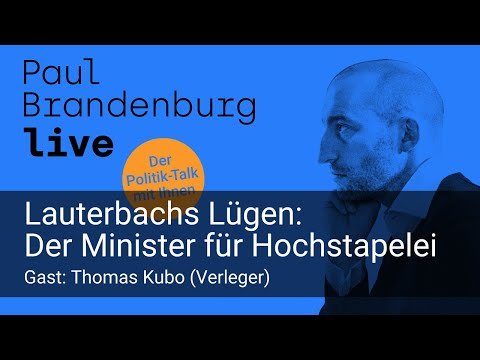 #36 - Lauterbachs Lügen: Der Minister für Hochstapelei. Gast: Thomas Kubo