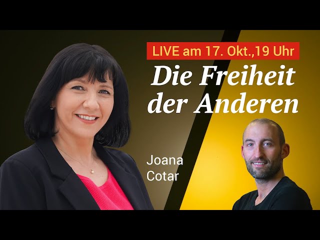 "Die Freiheit der Anderen", Joana Cotar (AfD-Bundesvorstand)