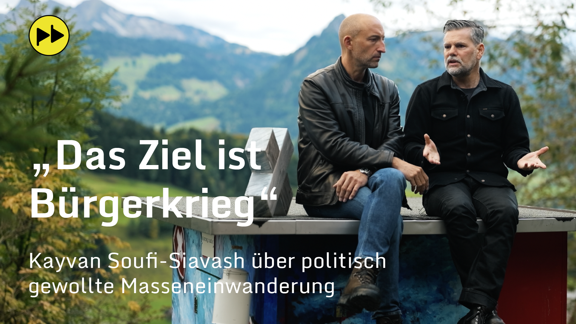 „Das Ziel ist Bürgerkrieg“: Kayvan Soufi-Siavash über politisch gewollte Masseneinwanderung