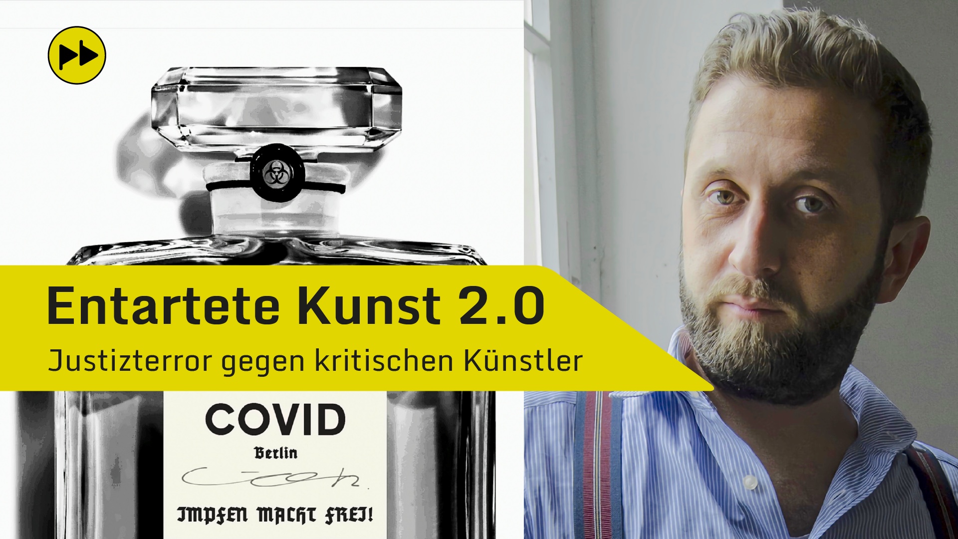 Entartete Kunst 2.0: Justizterror gegen einen kritischen Künstler