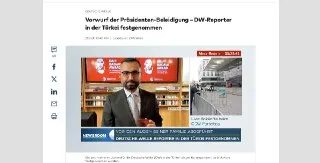 Deutsche Verhältnisse: Journalist wegen Politiker-"Beleidigung" von Polizeikommando überfallen - in der Türkei