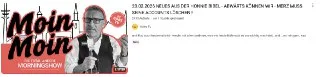 Video-Tipp: "Moin Moin" vom 23.2.26  - mit Infos zur "Festnahmefahndung" gegen Paul Brandenburg