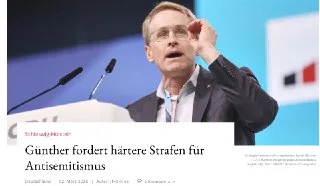 Redefreiheit: Daniel Günter (CDU) ist mit dem Grundgesetz nicht vereinbar