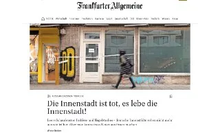 "Frohlocket Untertanen: Unser Regime vernichtet unsere Innenstädte! Das ist toll!"