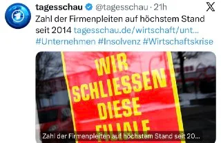 Deutschlands Bankrott kommt in Staatsmedien an