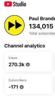 Der Youtube-Absturz geht um