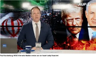Video-Tipp ++ AUF1: "Paul Brandenburg: DIESE Alternativ-Medien werden von der Israel-Lobby finanziert