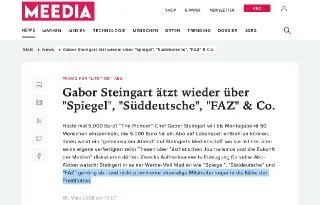 Abstiegskampf der Altpapier-Medien: Propagandist beleidigt Kollegen als "Prostituierte"