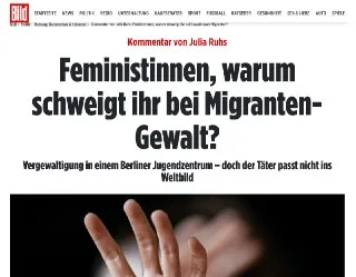 Warum lügt Julia Ruhs und nennt die Moslem-Gewalttäter "Migranten"?