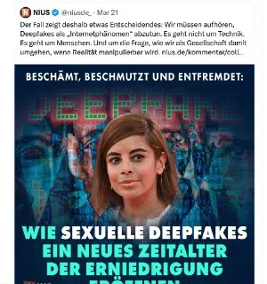 Alle Regimemedien unterstützen die "Klarnamen"-Kampagne - natürlich auch "Nius"