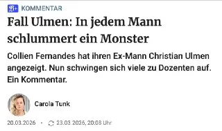 Fall Carola Tunk: In manchen Frauen schlummert eine Vollidiotin :)