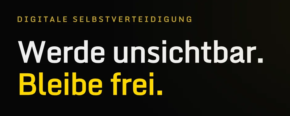 Lernt digitale Selbstverteidigung