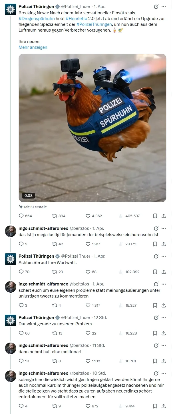 Deutschlands Polizei: So dämlich wie schikanös 