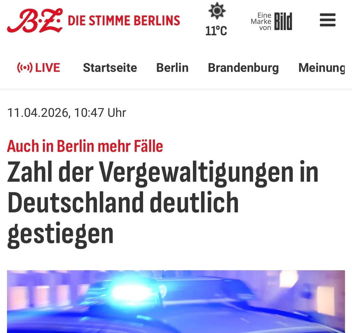 Immer mehr Vergewaltigungen: Genau das möchte das Regime
