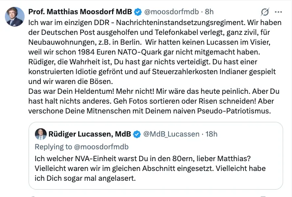 AfD-Fraktion im Bundestag scheint ihren Atombomben-Irren loswerden zu wollen