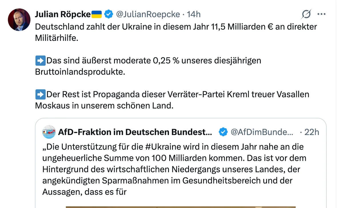 Julian Röpcke: Tiefenrekordhalter des Springer-"Journalismus"