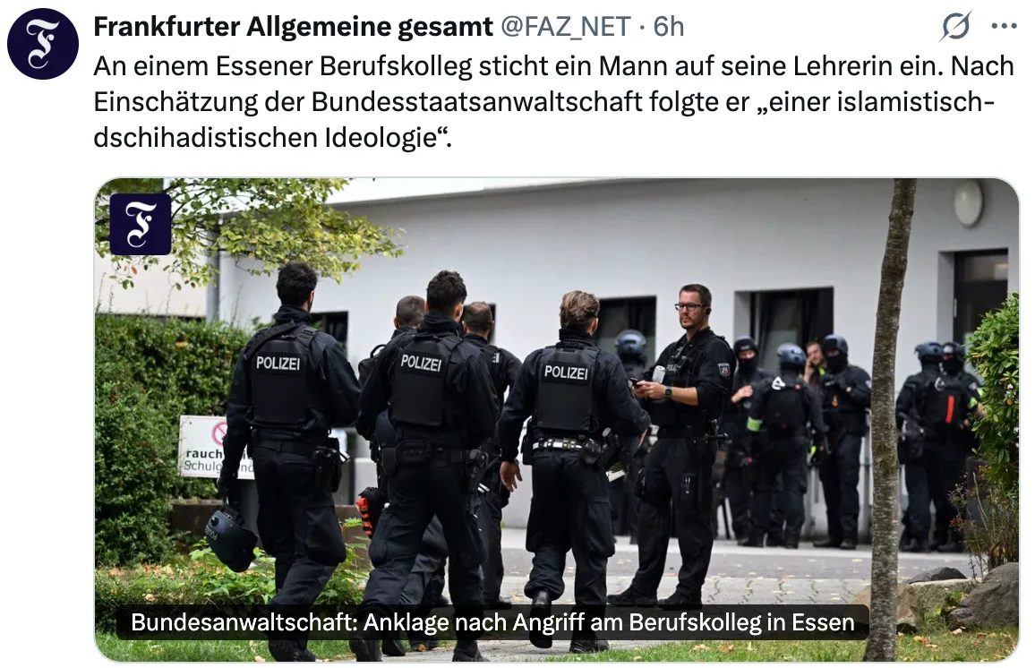 Erinnerungsservice: Der Islam muss raus aus Deutschland