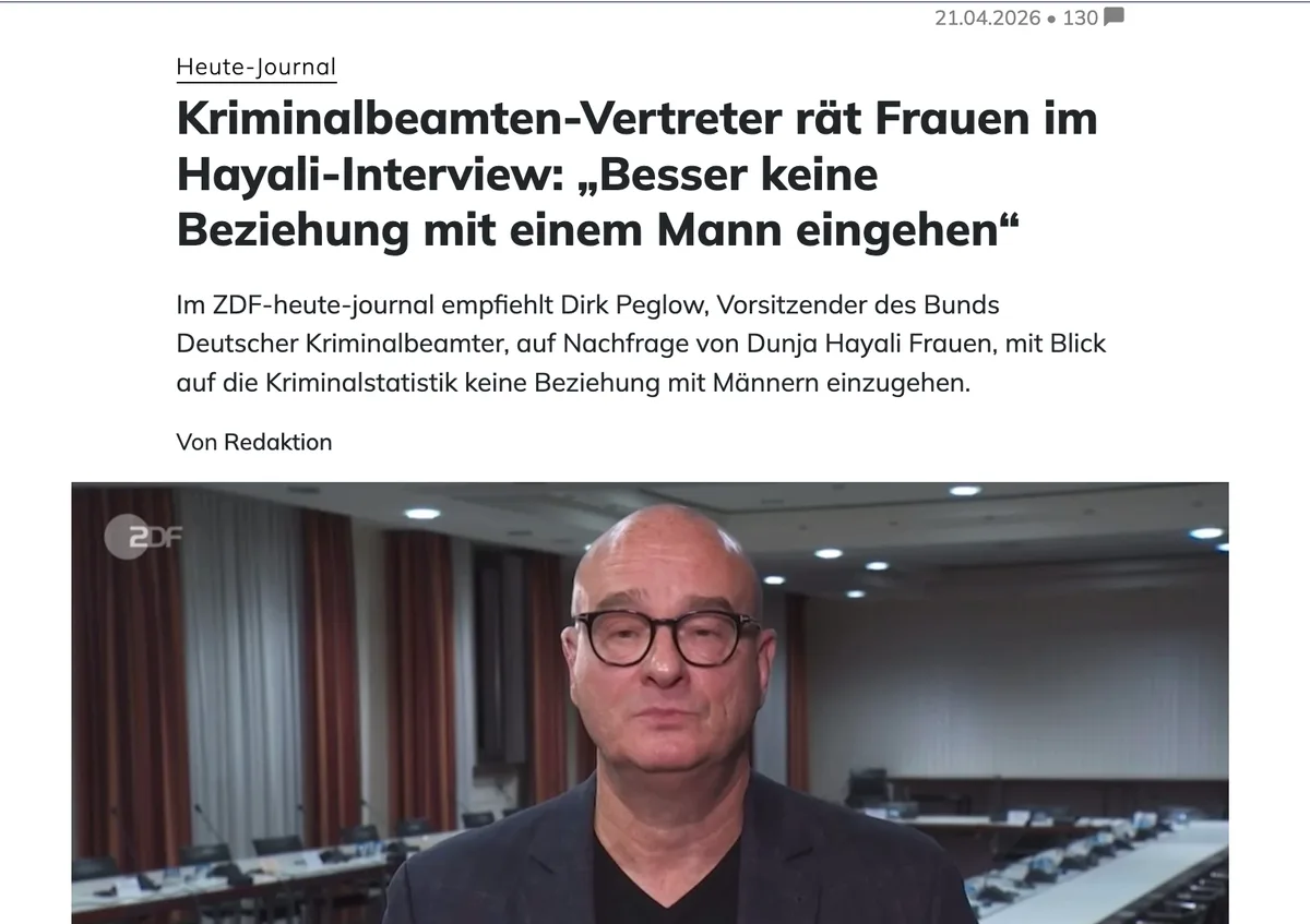 Frauen und Ziegen sollten Männer meiden
