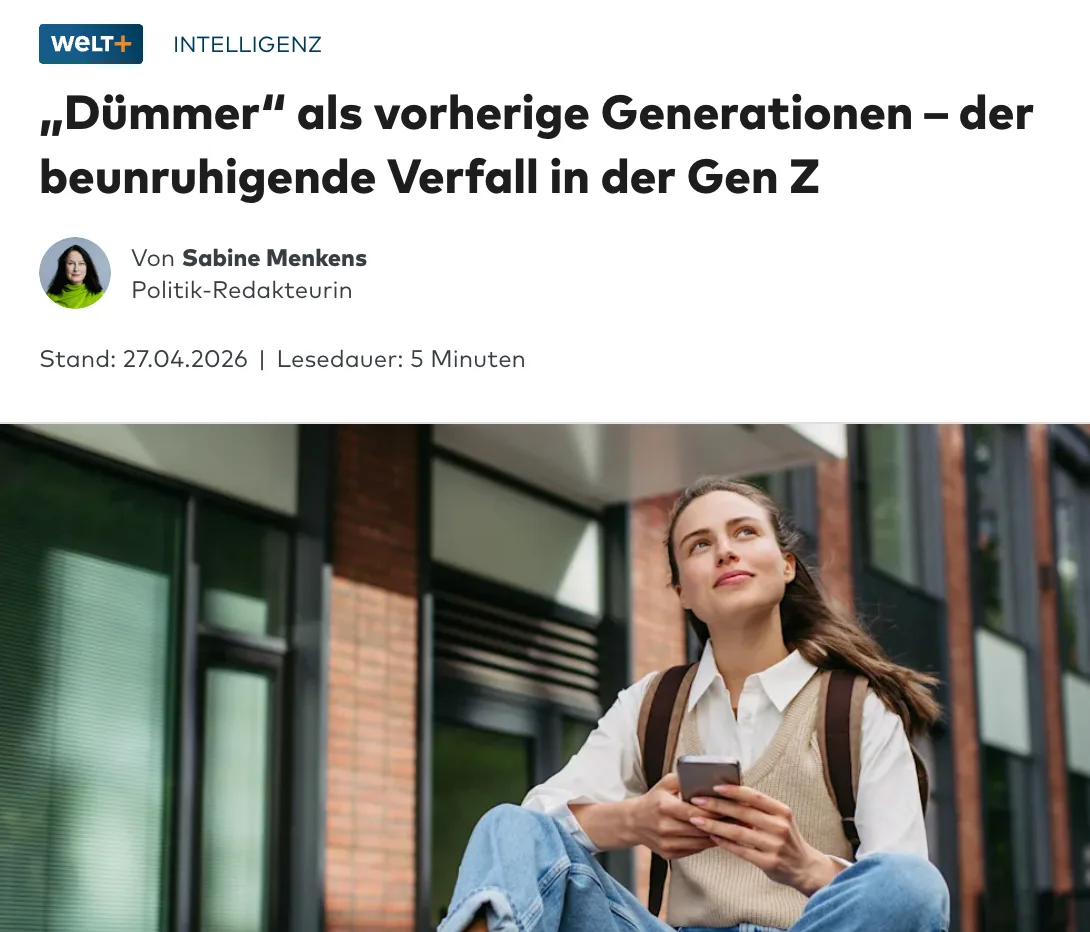 Erkläre mal einem Idioten, dass er ein Idiot ist 