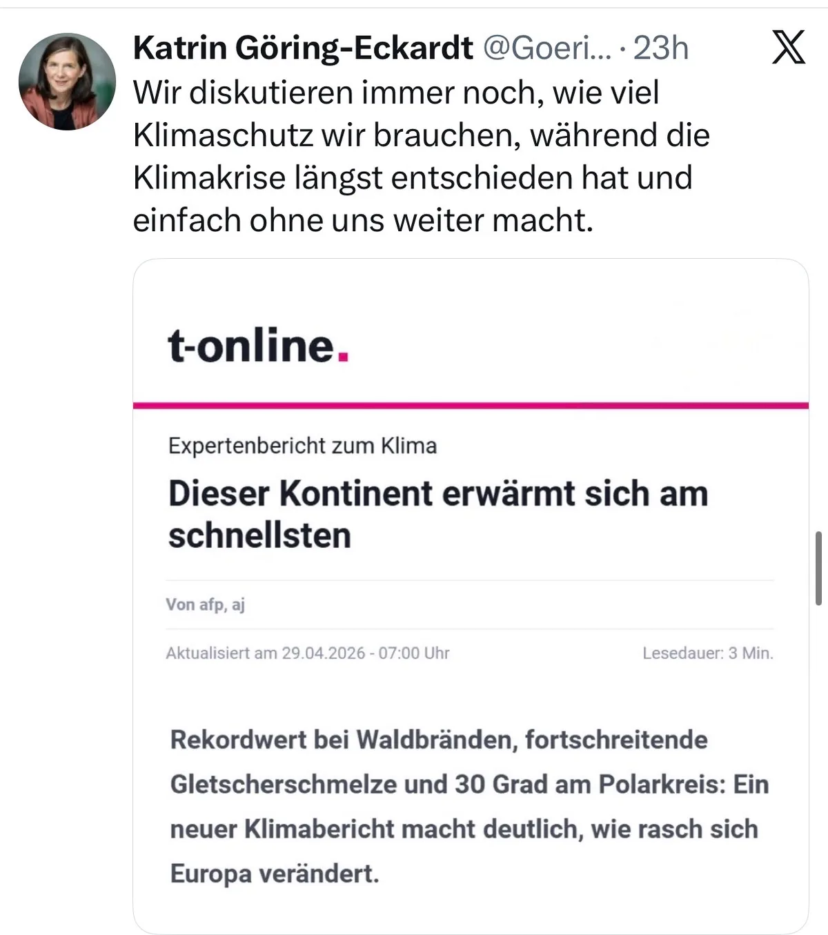 Katrin Göring: Archetyp „grüner“ Frauen