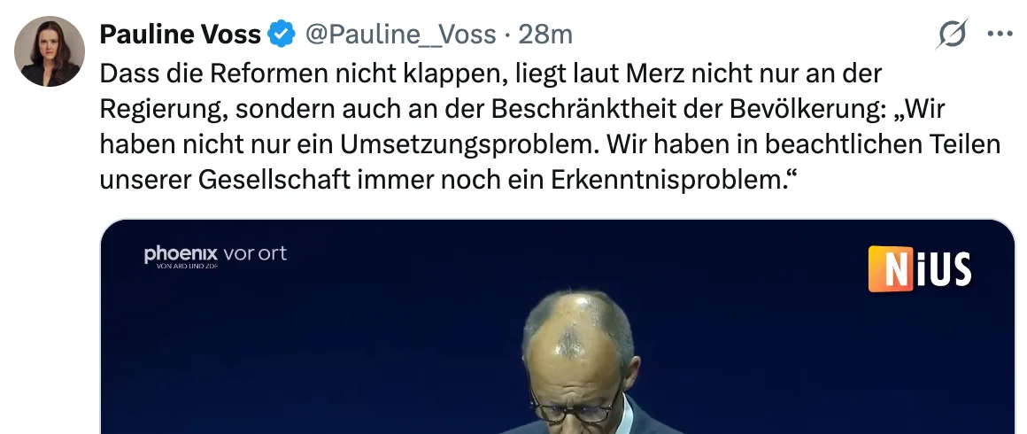 "Untertanen: Ihr seid zu dumm für einen Kanzler wie mich!"