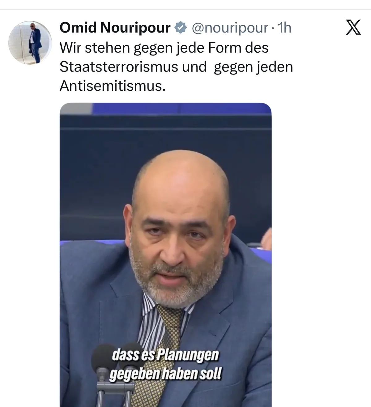 Lustig: Staatssterrorist beklagt Staatsterror