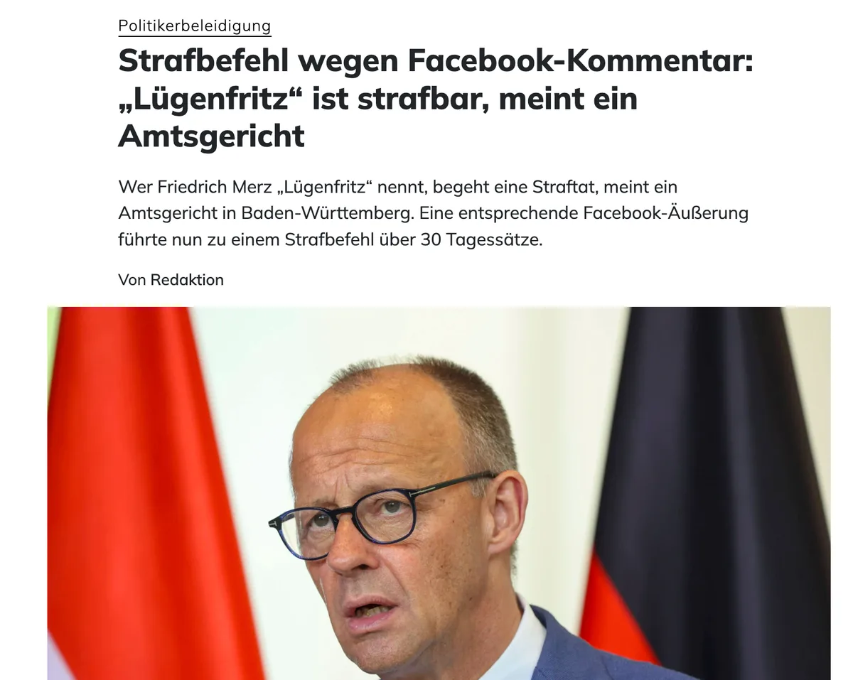 Erinnerungsservice: Friedrich Merz ist ein Lügenfritz