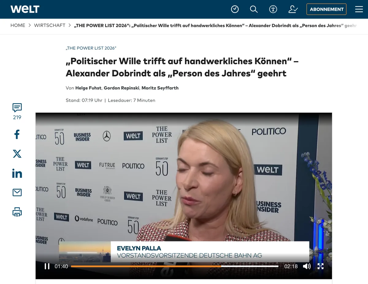 Axel-Springer verleiht Preis an Innenminister: Rektum-Journalismus am Anschlag
