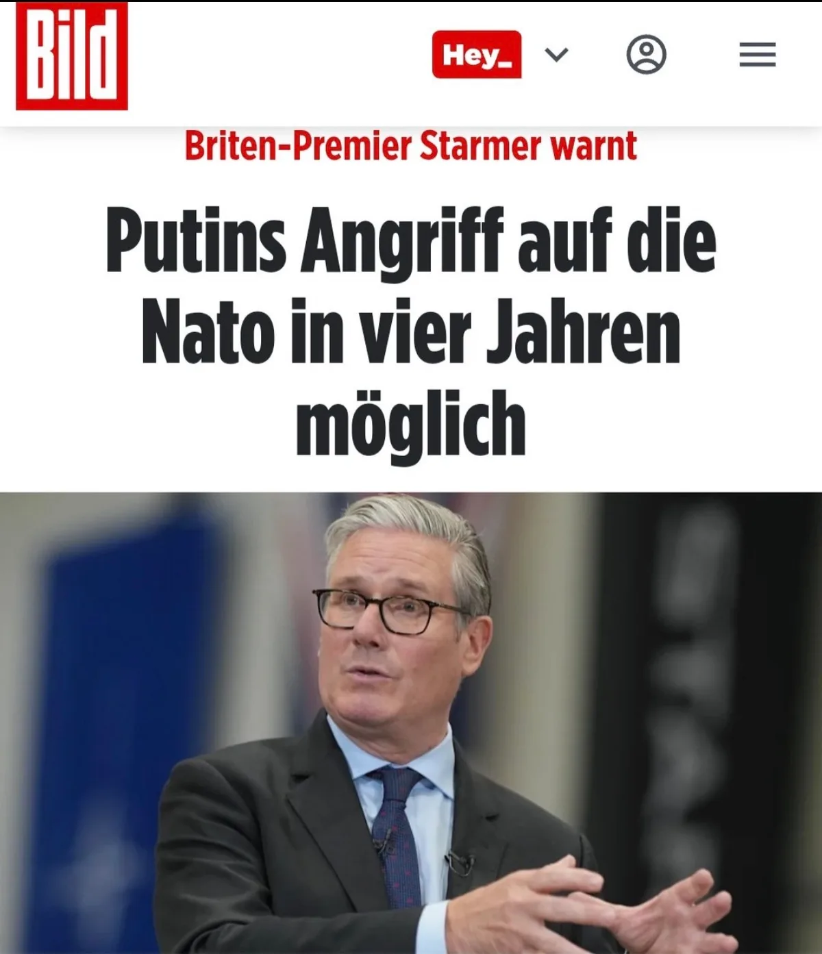 BREAKING ++ In vier Jahres ist alles “möglich”