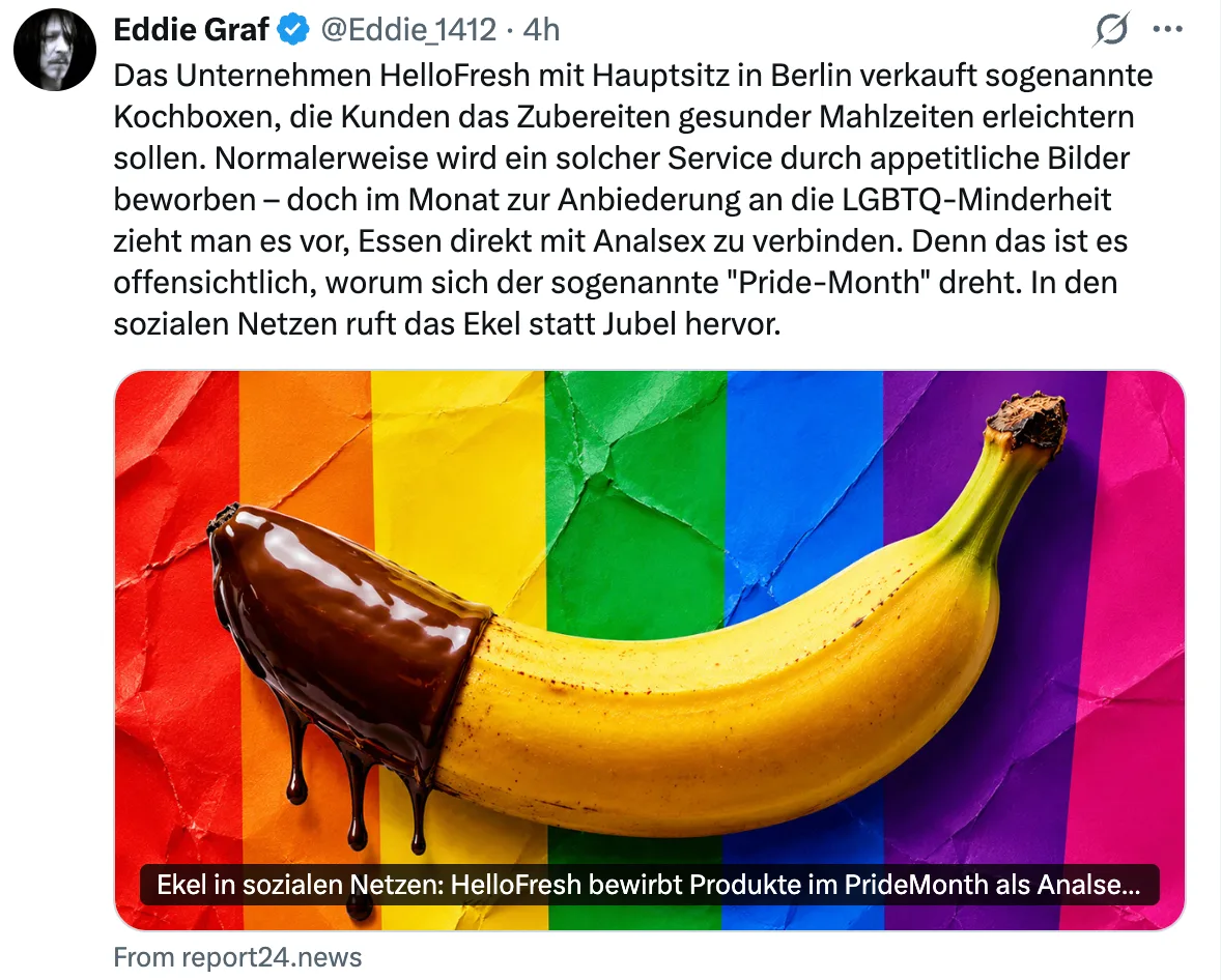 Nein, die Sexualperversion Wokoharams findet nicht "im Auftrag" von Schwulen statt