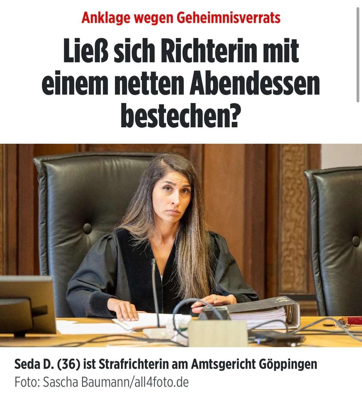 Moslems ziehen ihren Clan stets unseren Gesetzen vor - selbst „integrierte“ wie diese im Richteramt