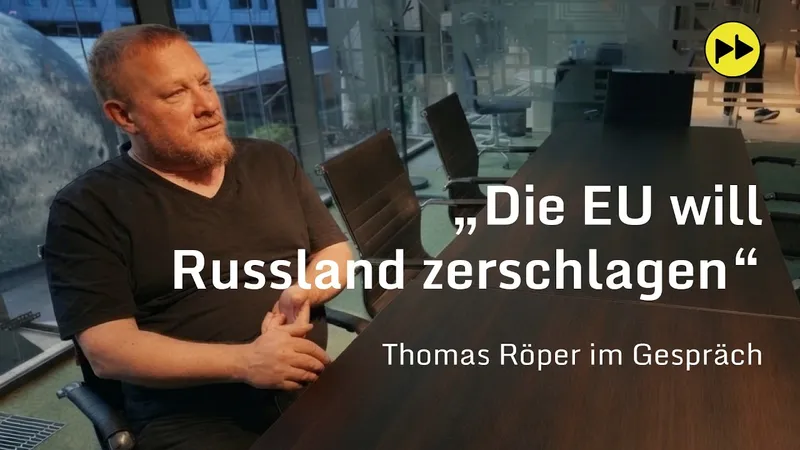 „Die ‚EU' will Russland zerschlagen" – Thomas Röper im Gespräch