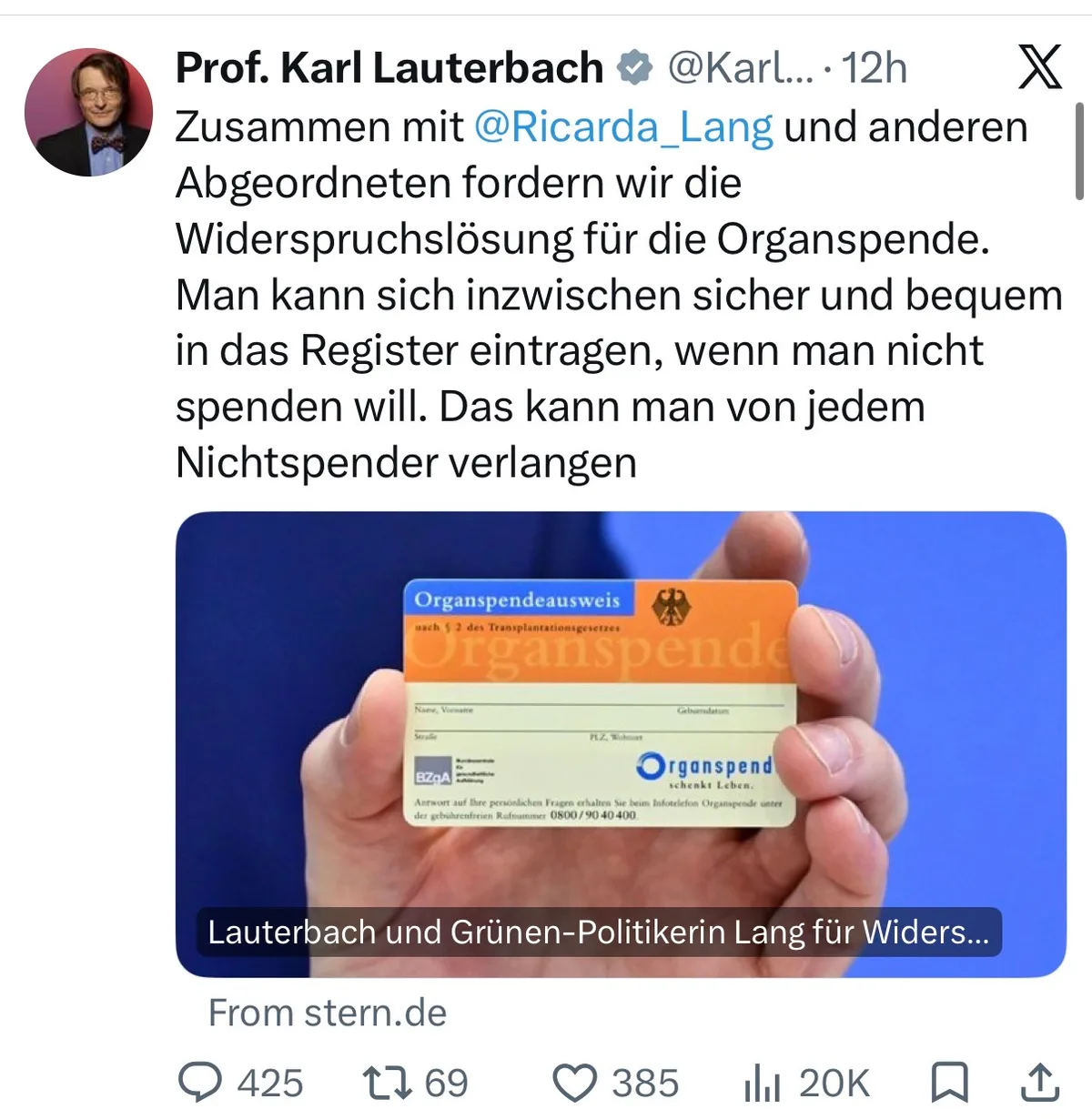 Ärztliche Warnung: “Organspende” vom Toten existiert nicht. Jeder sollte Widerspruch festhalten!