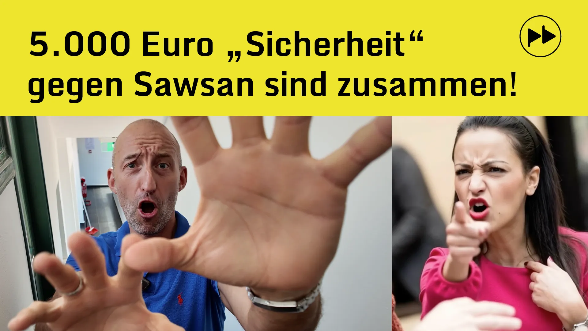 Danke: 5.000 Euro "Sicherheit" gegen Sawsan Chebli sind zusammen!
