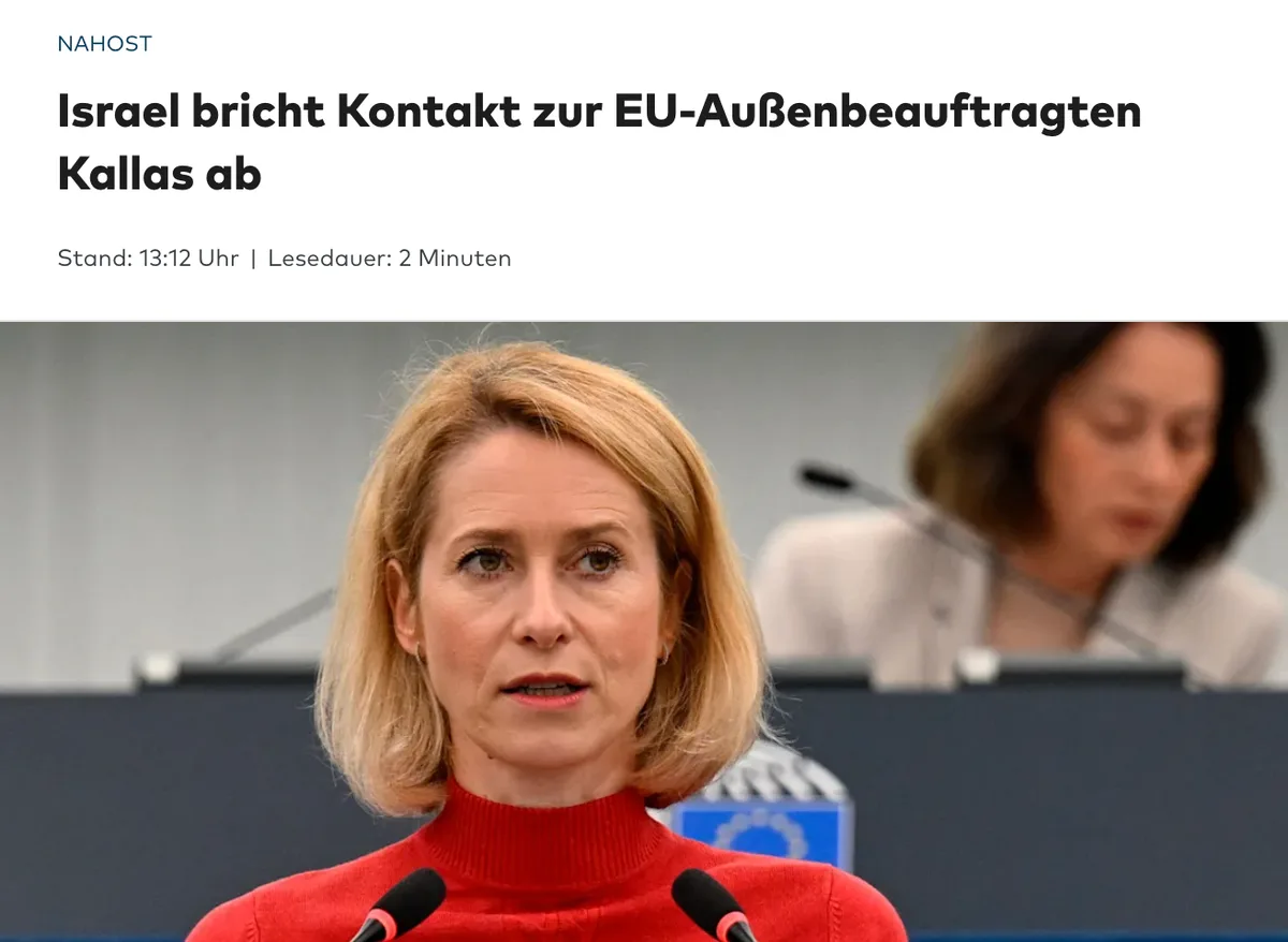 Israelische Regierung überrascht mit vernünftigem Schritt :)