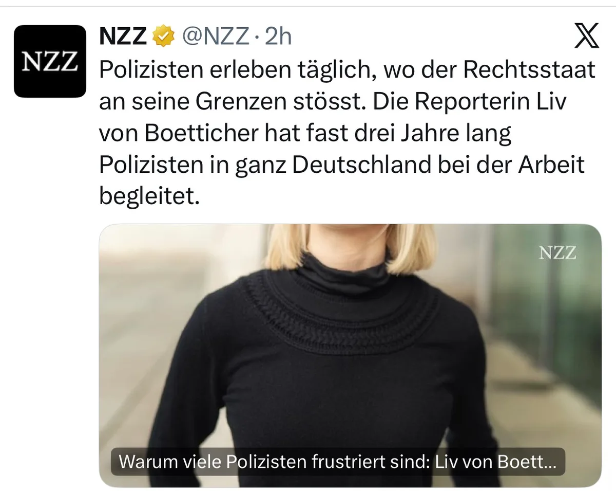 Polizisten „erleben“ kein Unrecht, sie SIND das Unrecht