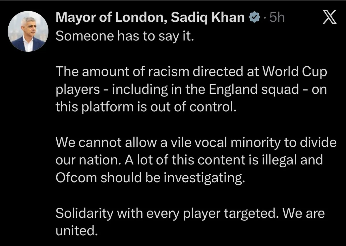 Islamist @MayorofLondon demands more fascism in UK