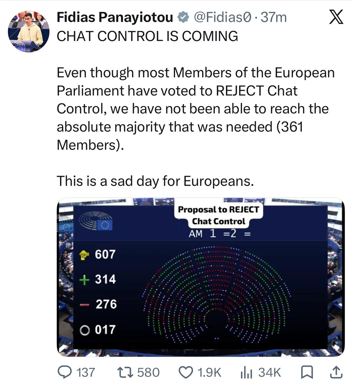 Die „EU“-Mafia liest ab sofort alle Deine Textnachrichten mit